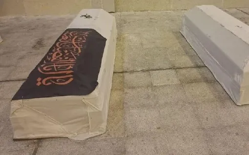 پیکر ۸۴ شهید ناوگروه دنا وارد بهشت زهرا (س) شد