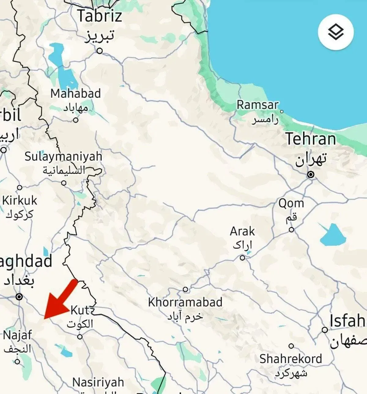 موشک های اسرائیلی قبل از رسیدن به ایران در این نقطه از عراق منهدم شدند/ عکس