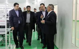 بازدید معاون فناوری و نوآوری وزارت ارتباطات از واحدهای تولیدی در منطقه ویژه اقتصادی پیام