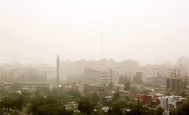 شاخص آلودگی هوای مشهد امروز سه شنبه ۶ آبان ۱۴۰۴