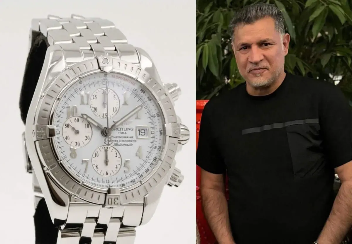 ساعت علی دایی؛ 180.000.000 ناقابل! / عکس