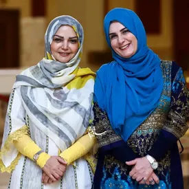 فیلم جالب از گیتی خامنه و الهه رضایی مجریان خاطره انگیز