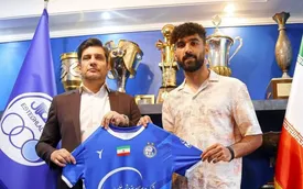 سامان فلاح: خیلی خوشحالم در باشگاه بزرگ استقلال هستم