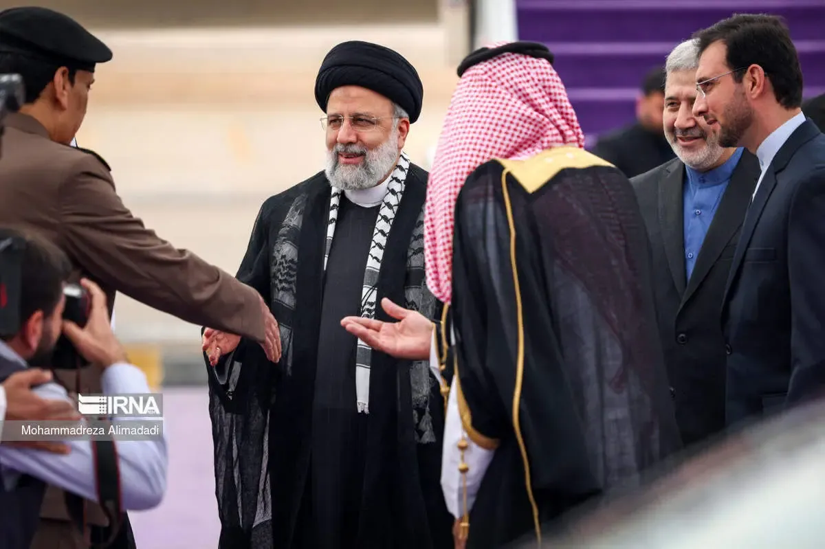 عکس متفاوت رئیسی در کنار بن سلمان