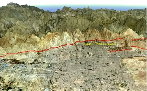 کدام مناطق تهران روی گسل‌ زلزله قرار دارد؟/ نقشه مناطق روی گسل