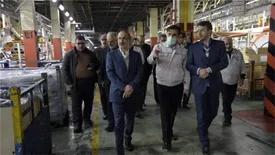 بازدید معاون وزیر و رییس ایدرو از خطوط تولید سایپا