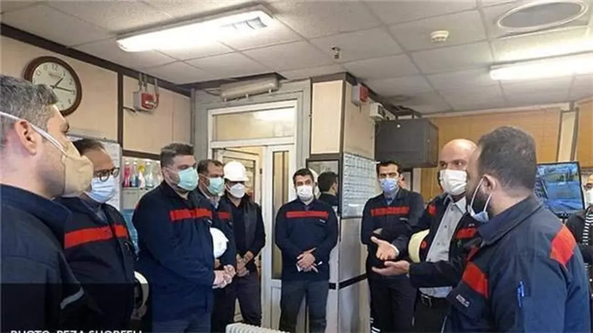 دیدار مدیرعامل و نائب رئیس هیأت مدیره شرکت فولاد اکسین خوزستان با کارکنان شرکت