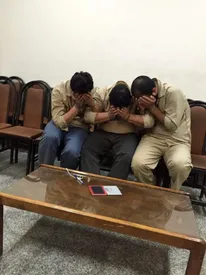 دزد بدشانس به حیاط کلانتری پرید!