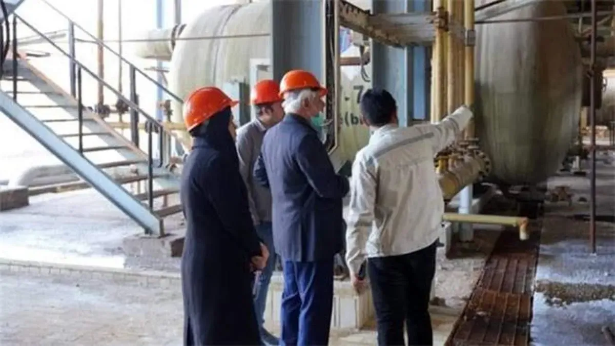 حضور مشاور طرح طبقه‌بندی مشاغل در پتروشیمی اروند