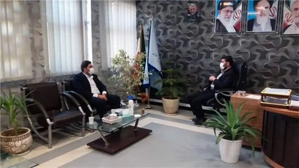 دیدار رئیس شعبه سیستان و بلوچستان با دادستان عمومی و انقلاب مرکز استان