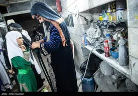 ببینید | مراسم تعزیه‌خوانی طفلان مسلم در تکیه شوفرها