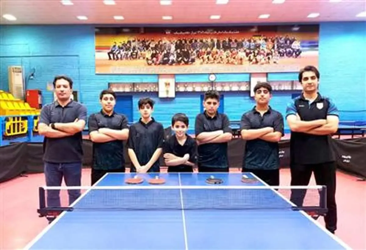 تنیس روی میز نفت و گاز مارون نایب قهرمان منطقه جنوب شد