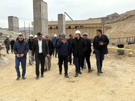 بازدید مدیرعامل شرکت ملی مس از اَبَرپروژه فازهای ۳ و ۴ تغلیظ مجتمع سرچشمه