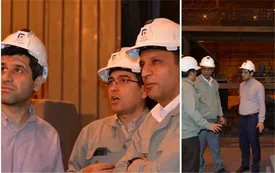 بازدید مدیرعامل بورس کالای ایران از فولاد خراسان