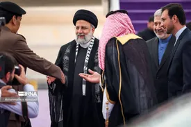 عکس متفاوت رئیسی در کنار بن سلمان