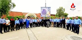 برگزاری آئین گرامیداشت روز جهانی کار و کارگر در پتروشیمی فارابی