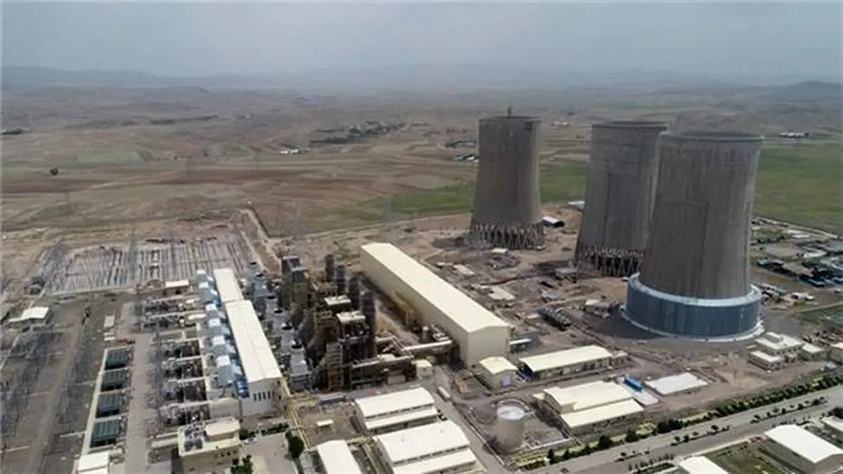 تحویل موقت واحد اول بخار نیروگاه سیکل ترکیبی سبلان