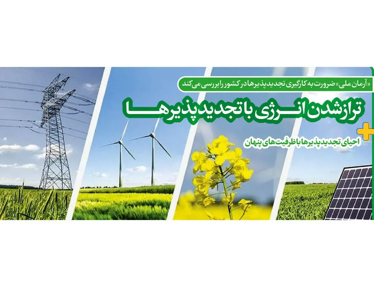 ترازشدن انرژی با تجدیدپذیرها