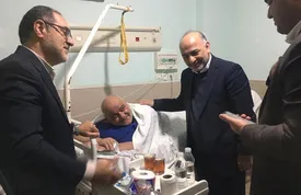 مدیرعامل بیمه دی به دیدار جانبازان مرکز امام علی (ع) ساری رفت