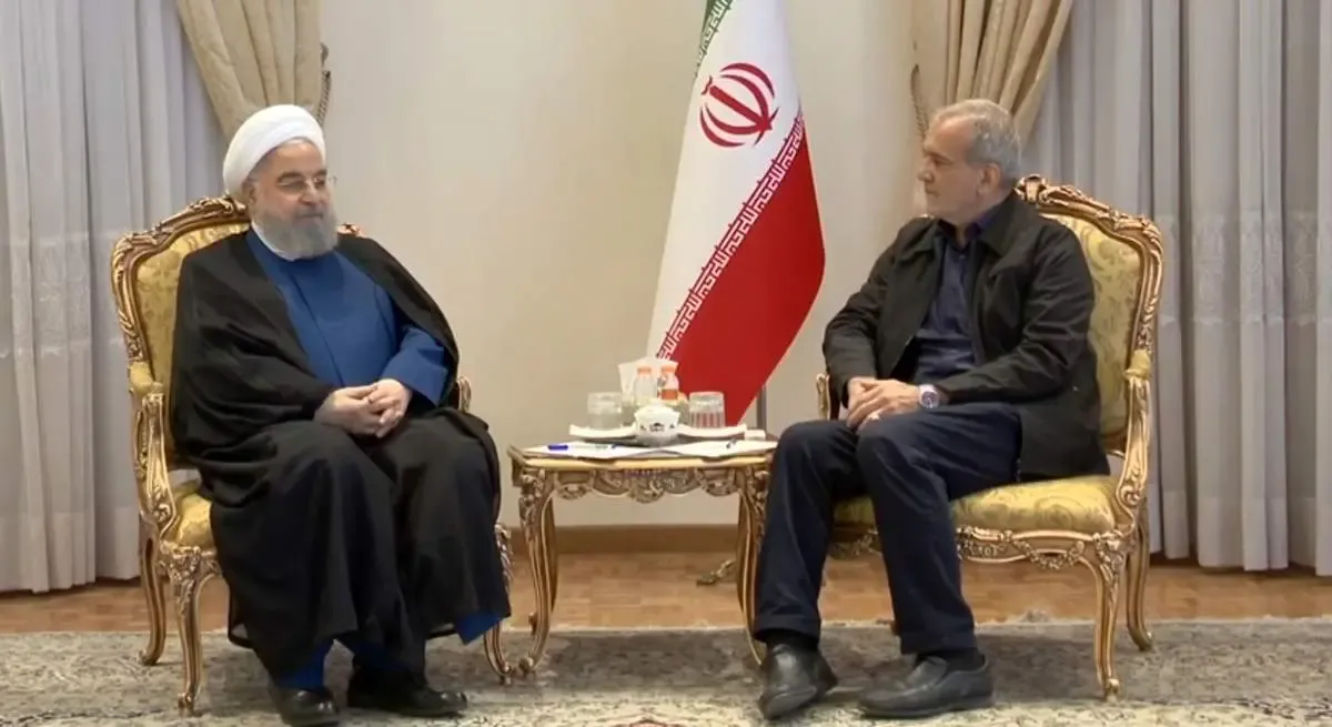 زهر چشم از پزشکیان با تخریب روحانی!