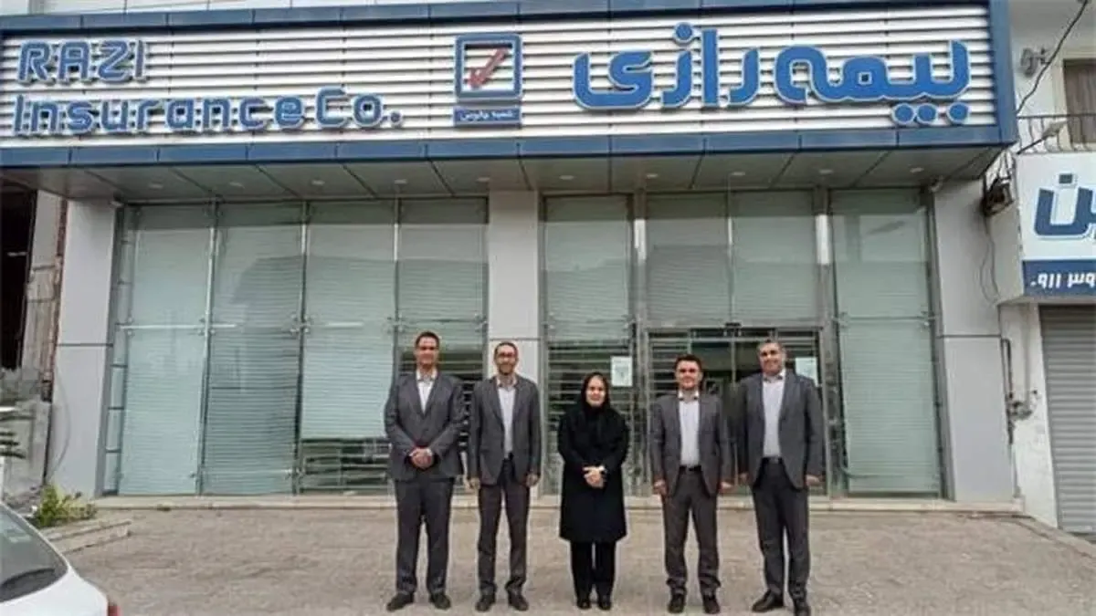 کاهش کم سابقه نسبت خسارت شعبه چالوس بیمه رازی