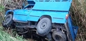 تصادف خونین نیسان در اتوبان کرج/ مرگ تلخ راننده ۵۴ ساله پس از محبوس شدن در خودرو