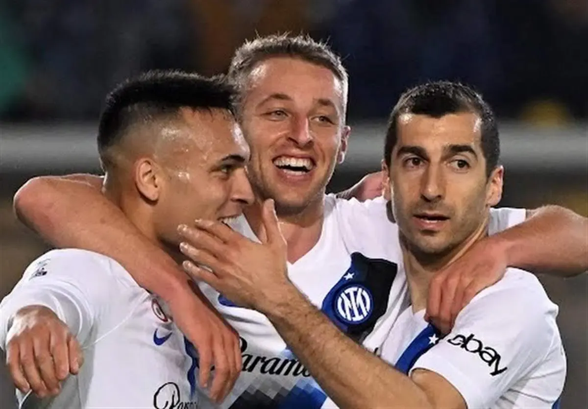 اینتر برد و به اسکودتو نزدیک تر شد