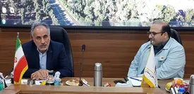 برگزاری نشست مدیرعامل برق منطقه‌ای استان با مدیرعامل شرکت فولاد خوزستان