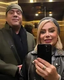 قاب عاشقانه صبا راد و همسرش مانی رهنما