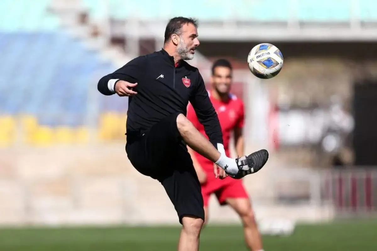 گولسیانی و سیدجلال غایبان تمرین پرسپولیس