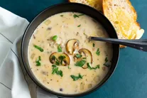 طرز تهیه سوپ قارچ خوش طعم مجلسی