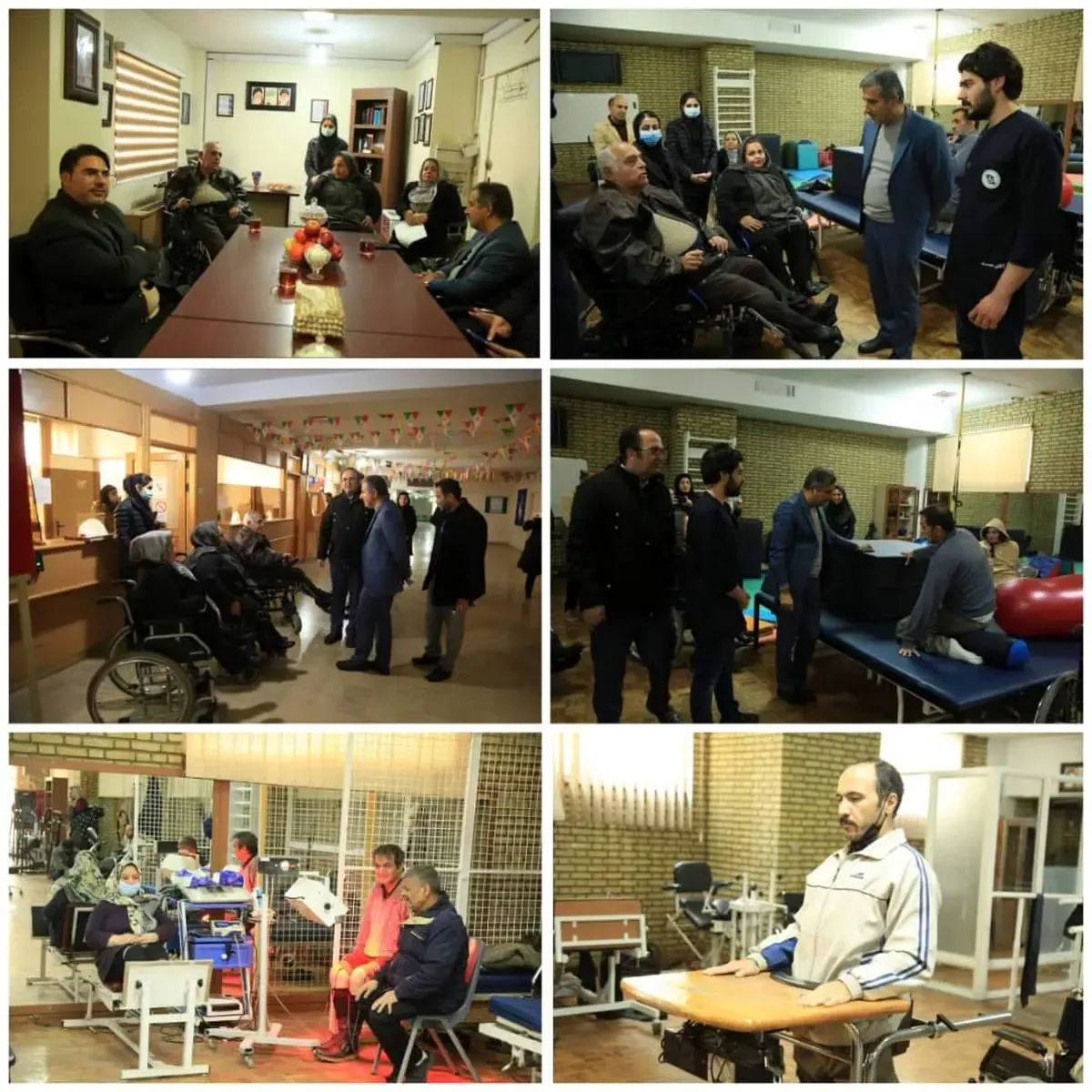 برپایی نمایشگاه نوروزی  دستاوردهای توان یابان در پیاده راه خیابان آتش نشان