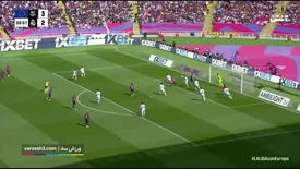 خلاصه بازی جذاب و تماشایی بارسلونا5- رئال مادرید3/ ببینید