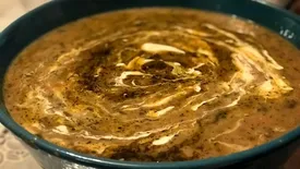 طرز تهیه آش جو مجلسی برای افطار/نکات سرآشپز