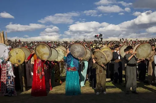 جشن بزرگ نوروز در سنندج/عکس:آریان نصرالهی