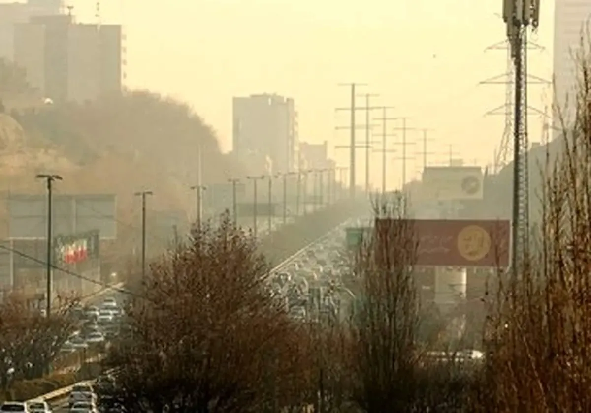 هشدار درباره آلودگی هوای تهران/  وضعیت در آستانه شرایط بسیار ناسالم