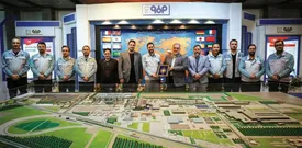 بازدید معاون و مدیران سرمایه های انسانی آستان قدس رضوی از فولاد مبارکه