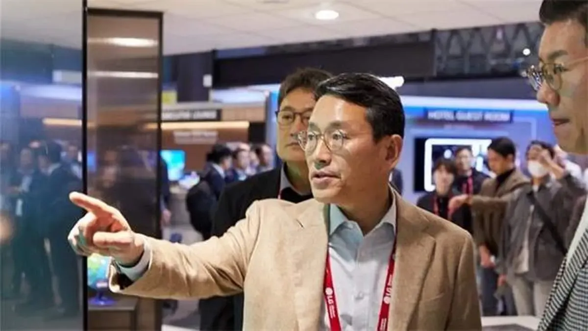 اعلام برنامه‌های ال‌جی  در خصوص حضور فعال در بازار B2B توسط مدیرعامل این شرکت