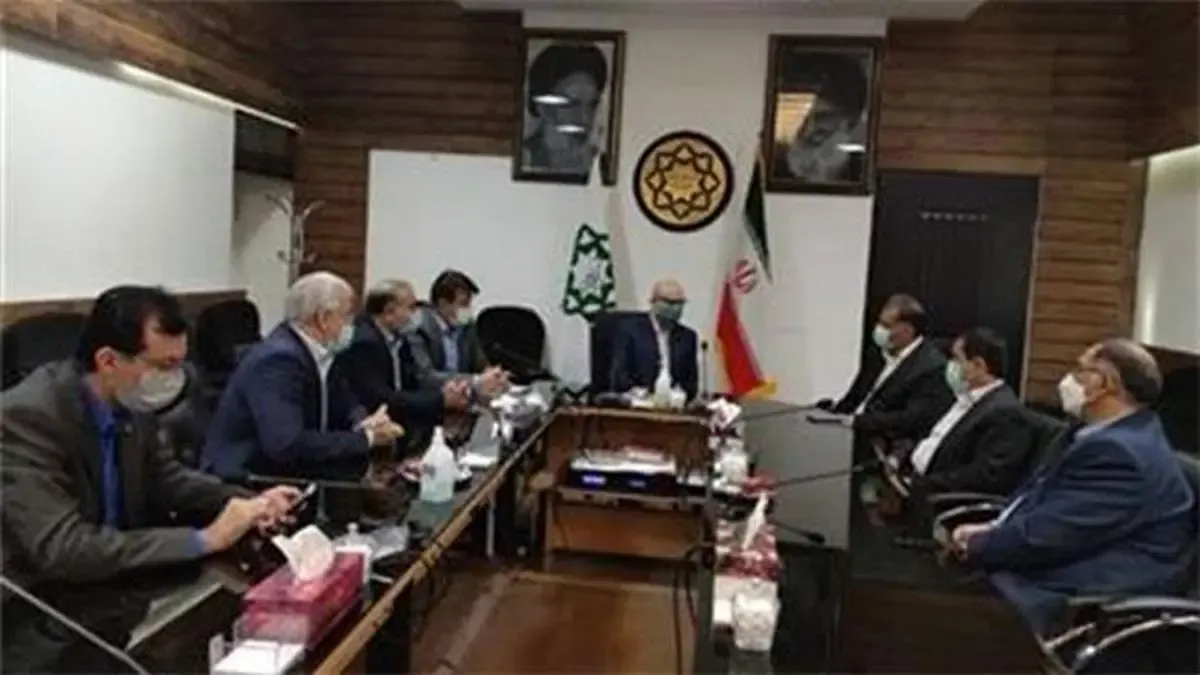 دیدار مدیرعامل و اعضای هیأت مدیره بانک مهر ایران با شهردار گرگان