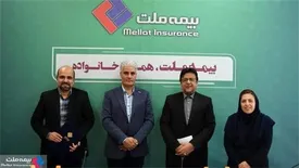 تودیع و معارفه مدیریت روابط‌عمومی بیمه‌ملت برگزار شد