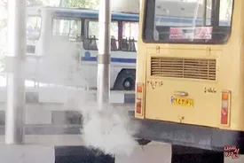 پلیس راهور: عامل اصلی آلودگی هوا اتوبوس‌ها هستند