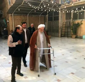 عکس خاص از حجت الاسلام قرائتی