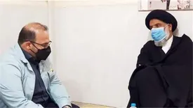 دیدار مدیرعامل شرکت فولاد خوزستان با نماینده ولی فقیه در استان خورستان و امام جمعه شهرستان اهواز