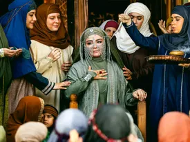 گریم متفاوت مه لقا باقری در یک سریال تاریخی/ عکس