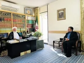 دیدار مدیرعامل شرکت فولاد آلیاژی ایران با نماینده ولی فقیه در استان و امام جمعه یزد