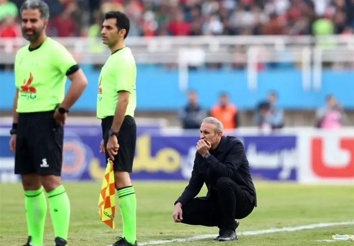 اظهارات عجیب گل محمدی بعد از بازی با استقلال خوزستان؛ باز داور مقصر شد