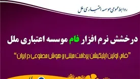درخشش نرم افزار فام موسسه اعتباری ملل