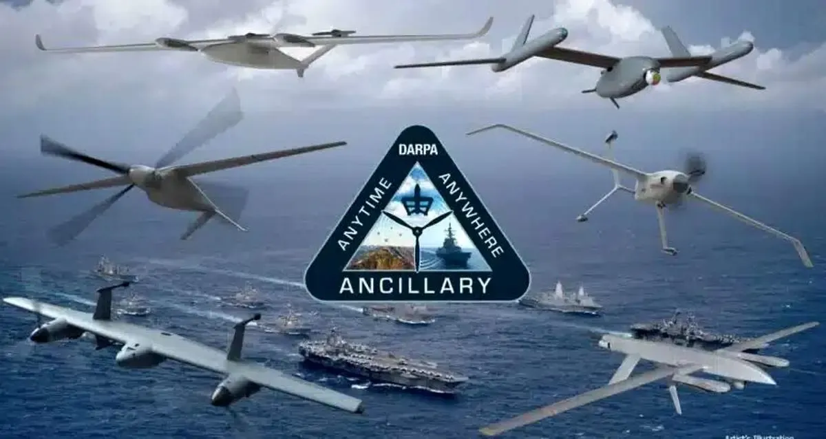 پنتاگون از پهپادهای عمودپرواز ناونشین رونمایی کرد / عکس