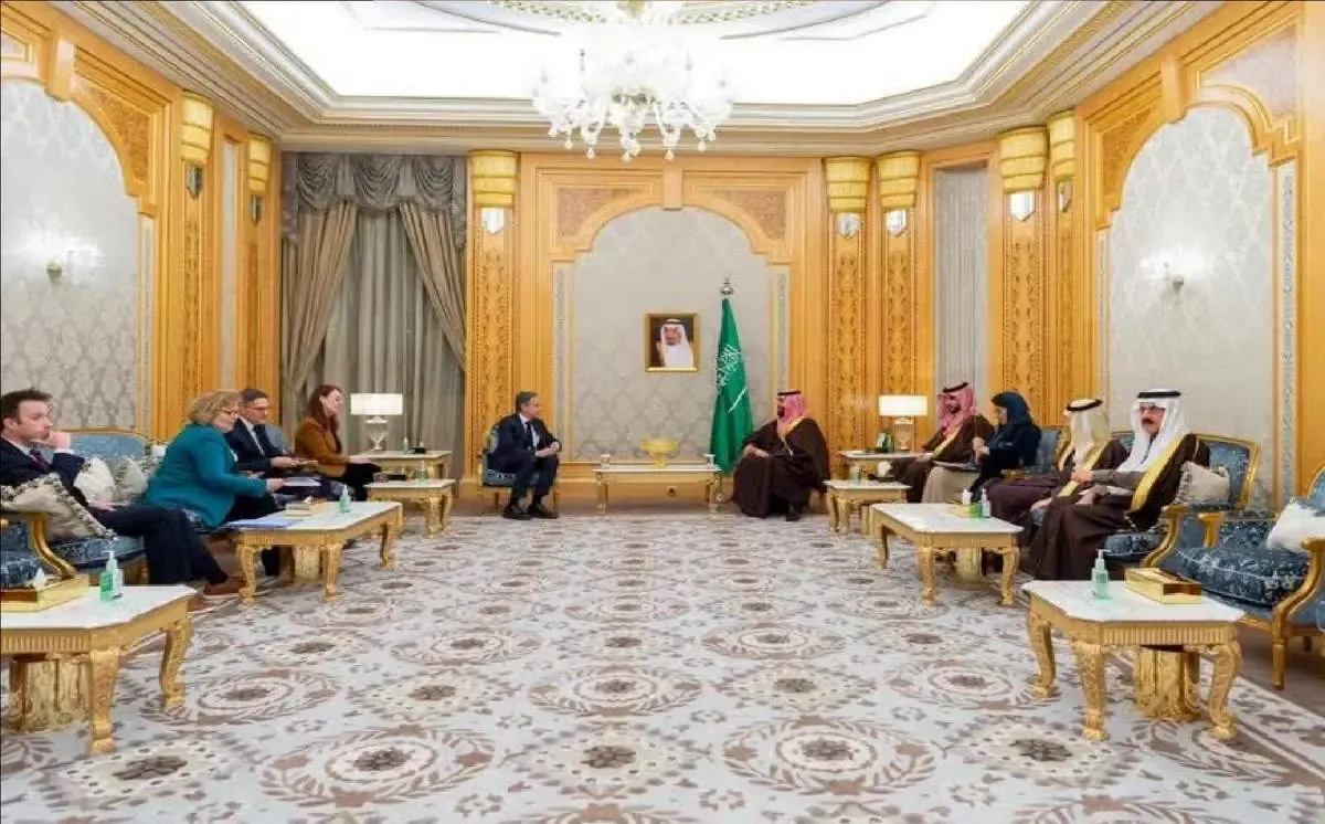 گفت‌وگوی بن سلمان با بلینکن درباره تحولات غزه