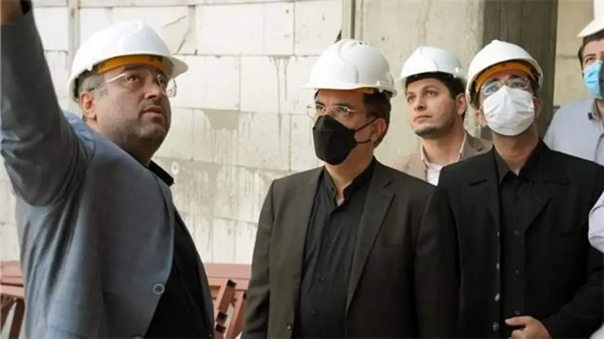 رصد پیشرفت پروژه فرهنگسرای ارس طبق برنامه زمان بندی